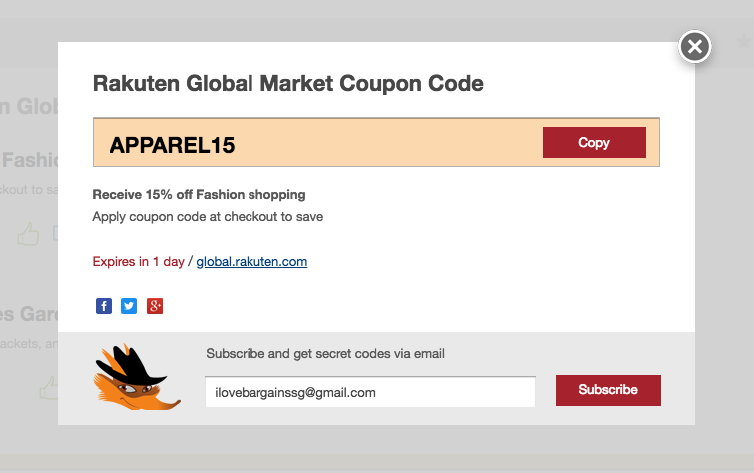 Rakuten Global Market Coupon Code June 2023 - ILoveBargain Singapore